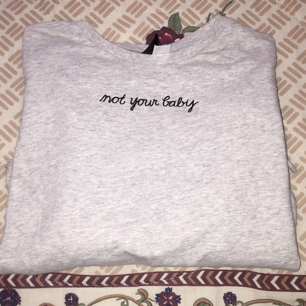 A sweatshirt or shirt.